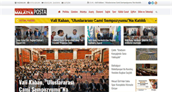 Desktop Screenshot of malatyaposta.com